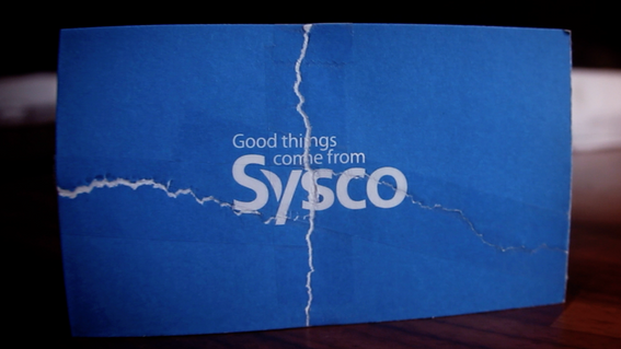 SYSCO "Get out of my cooler!"